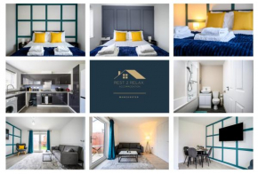 2 Bed House, Sleeps 5, Close to City Centre, Manchester, Free fast Wi-Fi, Free parking, Self-check in - Contractors!